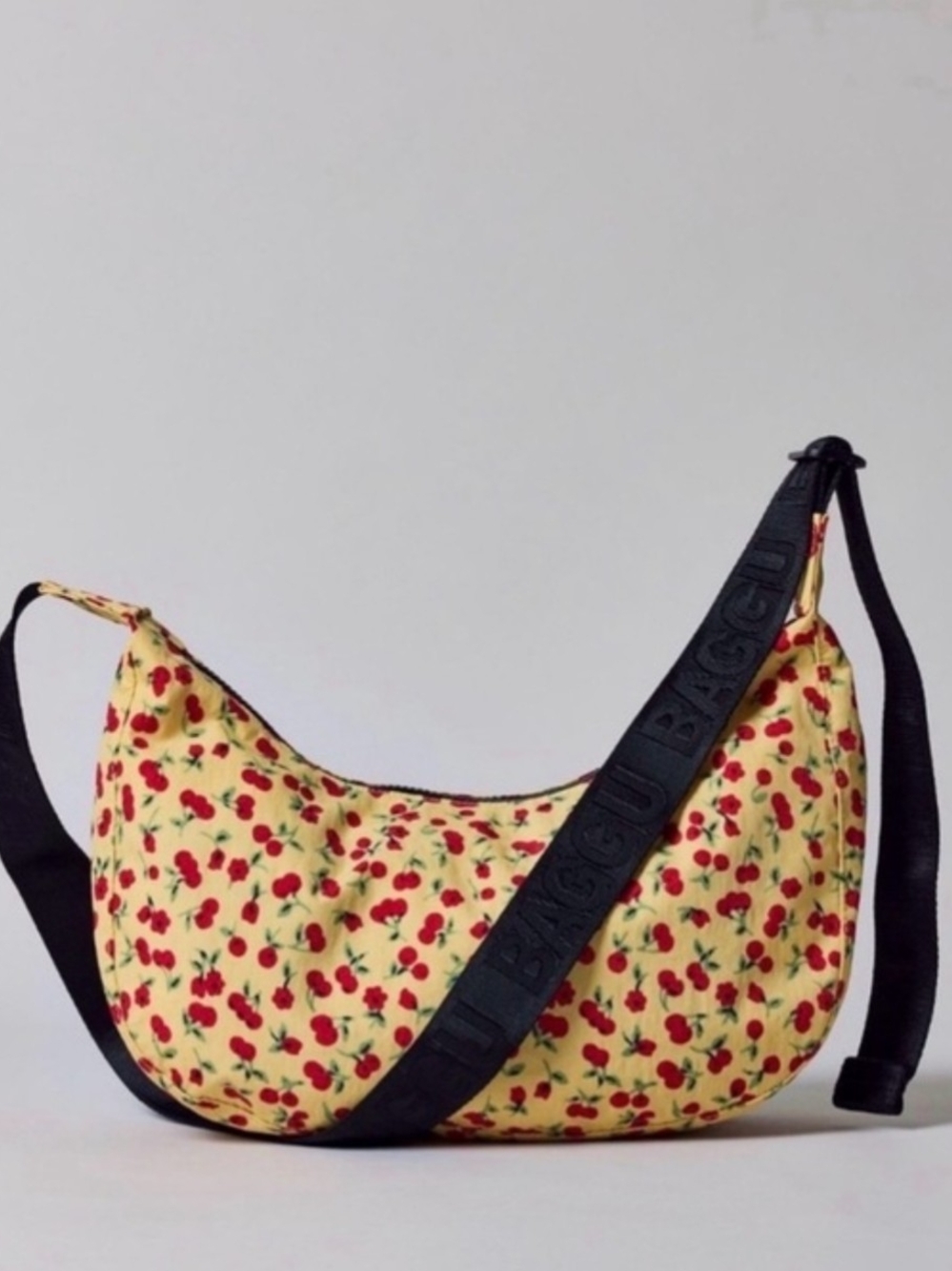 Baggu UO Exclusive Cherry Land Medium Crescent Bag - Charm Included